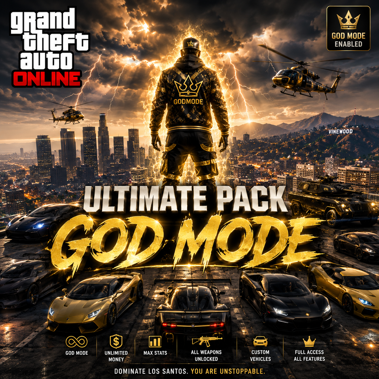 GTA Ultimate Pack – The Full God-Mode GTA Experience
